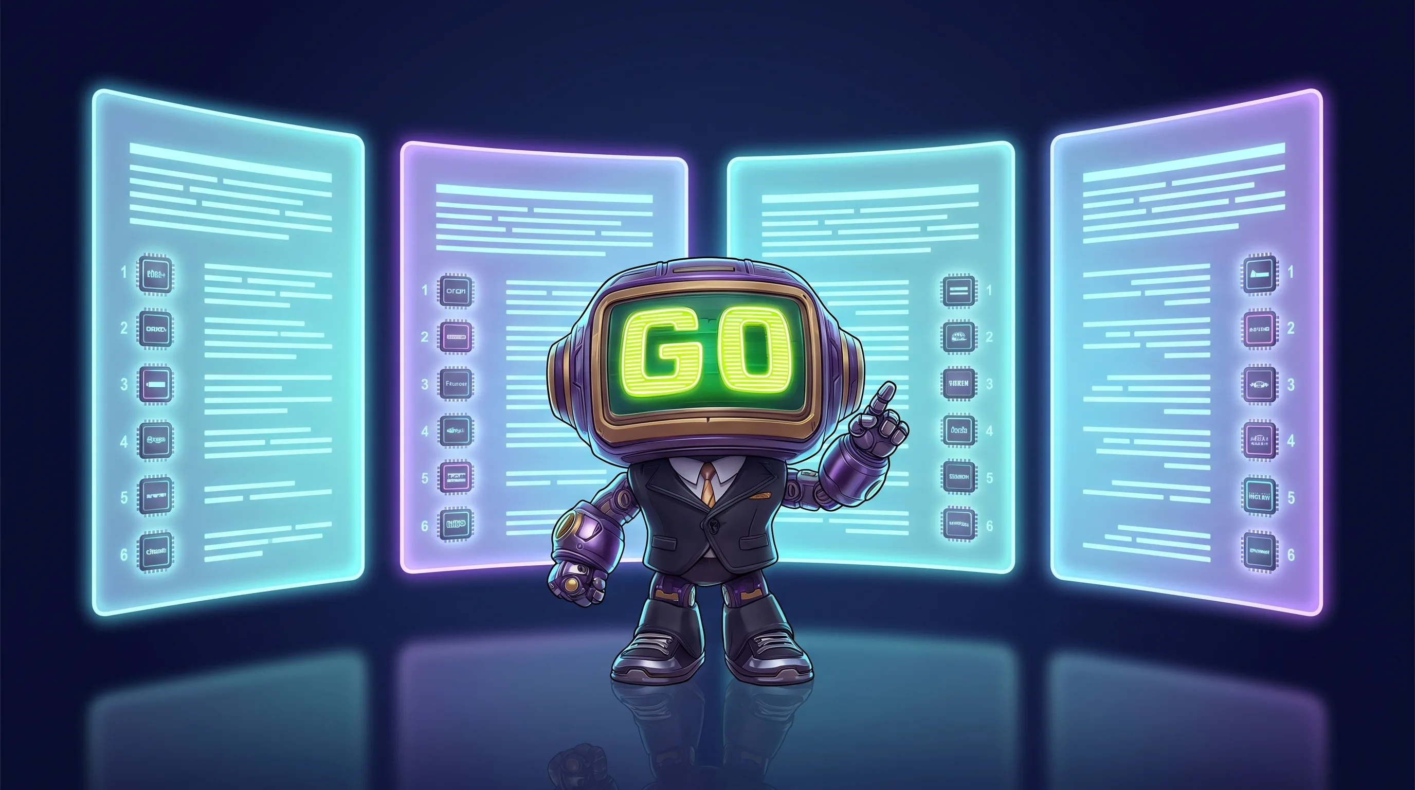 The same question answered by four separate AI engines, each ranking brands differently