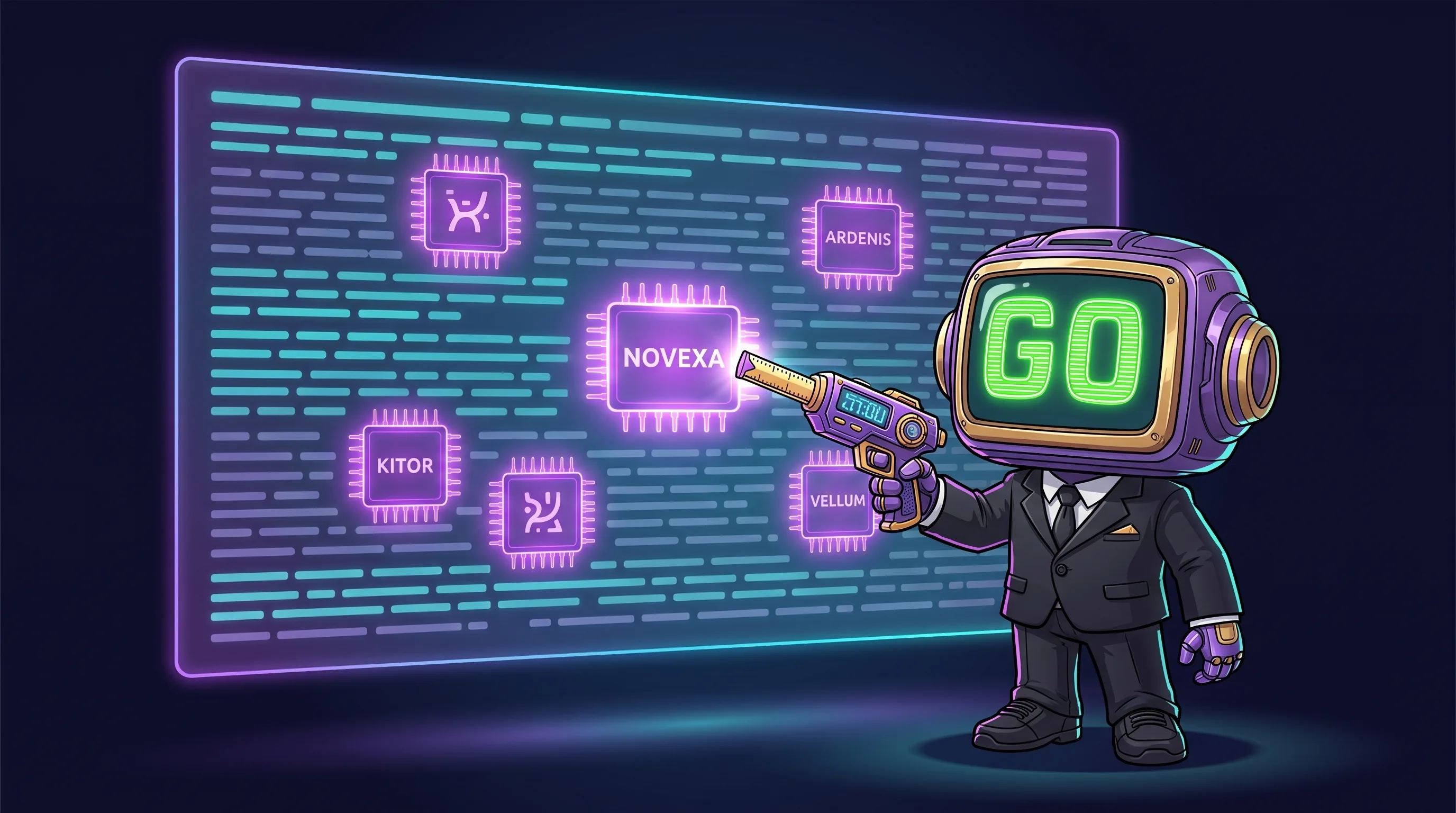 GoBot measuring which brand names appear inside a single AI answer — GoPersona visibility analysis